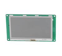 FTVOGUE Module d'écran Tactile de Contrôle TFT, écran LCD TFT de 4,3 Pouces avec Contact Résistif 480 X 272, Port Série RS232, IHM DC 24 V pour Panneaux de Commande Industriels