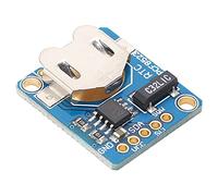 FTVOGUE Module d'horloge en Temps Réel PCF8523, Carte de Dérivation RTC Alimentée par Batterie, Module de Microcontrôleur assemblé Bleu, Broche Incluse, pour Projets, Prototypage électronique