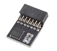 FTVOGUE Module TPM2.0 Module de sécurité de Cryptage de Carte Mère SPI 14 Broches pour 11, Processeur Cryptographique Indépendant avec Stockage de sécurité avancé, Compatible avec la Plupart des