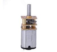 FTVOGUE Moteur à engrenages DC Moteur de réduction de vitesse Modèle de moteur de construction 100RPM