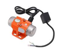FTVOGUE Moteur de Vibration Asynchrone monophasé 220 V, Vitesse Réglable de 3 000 Tr/min, étanche IP66, avec Coque en Alliage D'aluminium et Bloc Excentrique Réglable, pour équipement de (40W)