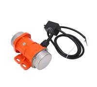 FTVOGUE Moteur Vibrant monophasé 220V 3000 Tr/min, Bloc Excentrique Réglable IP66, avec Boîtier en Alliage D'aluminium pour L'exploitation Minière et la Construction (90W)