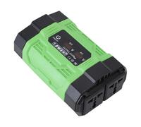FTVOGUE Onduleur de Puissance de Voiture 300W, 12V DC à 220V AC, avec Affichage Numérique, 2 Prises AC, 4 Ports USB, pour Ordinateurs Portables, Téléphones dans Les Véhicules