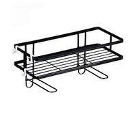 FTVOGUE Organisateur D'étagères pour Les Toilettes Grande capacité étanche pour la Salle de Bain, la Grille de Rangement en Fer sur Les Toilettes, L'installation sans Ongle, Pratique et Pratique