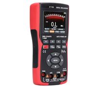 FTVOGUE Oscilloscope Numérique Multimètre ABS TPE Testeur Portable 10 MHz 48 S Batterie Rechargeable 9999 Points pour les Techniciens de Test de Circuits de Réparation électronique