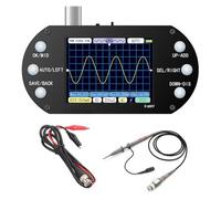 FTVOGUE Oscilloscope Portable avec écran TFT de 2,4 Pouces, Taux d'échantillonnage de 2,5 MHz, Bande Passante Analogique de 500 KHz, un Automatique pour la Maintenance des Appareils Automobiles