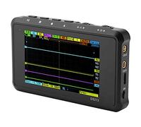 FTVOGUE Oscilloscope pour Tablette DS213, Kit d'Oscilloscope de Stockage Numérique Portable à 4 Canaux, Mini écran Tactile avec Sondes Haute Tension pour Ingénieurs