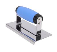 FTVOGUE Outil de Coupe-Béton en Acier Inoxydable, Lame de 6x3 Pouces, Rayon de 100 Degrés avec Poignée élastique Souple pour des Bordures Lisses sur les Dalles de Béton