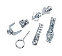 FTVOGUE Outil de Nettoyage de Canalisations, Ensemble de Têtes de Coupe en Acier au Manganèse, Idéal pour la Cuisine Domestique et les Salles de Bains d'hôtel