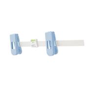 FTVOGUE Outil de Nivellement pour Suspension D'images avec Double Clip | Cadre en Plastique ABS, Clips à Ressort en Métal, Niveau à Bulle intégré, pour Cadres Photo, Miroirs, Art Mural
