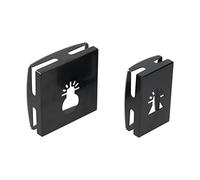 FTVOGUE Outil de Rainurage de Boîte électrique de Perceuse Rectangulaire de Coupeur de Fente Carrée avec 4 Lames