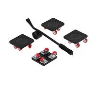 FTVOGUE Outils de Changement de Vitesse de Levage de Meubles pour Le Transport d'objets Lourds, Ensemble de Déplacement de Rouleaux d'appareils en Plastique et en Fer pour Une Utilisation à la
