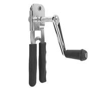 FTVOGUE Ouvre-boîte Manuel, en Acier Inoxydable avec Poignée Ergonomique et Bord Lisse, Ouvre-bouteille intégré pour la Cuisine à Domicile et le Camping