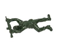 FTVOGUE Ouvre-bouteille Vert, Conception de Soldat Créatif, Outil D'ouverture de Bière en Alliage de Zinc, Ouvre-bouteille Manuel Ergonomique, Ustensiles de Cuisine 4,5x2,4 Pouces