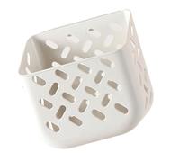 FTVOGUE Panier de Rangement de Chevet de Dortoir, Organisateur Suspendu en Plastique, Conception Murale Multifonctionnelle pour Chambre à Coucher et Salle de Bain, 19x11x19cm