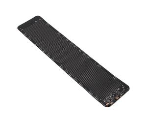 FTVOGUE Panneau d'affichage LED Flexible, écran coloré Programmable avec 96 X 20 Pixels, Panneau Souple alimenté par USB pour la publicité Intérieure et Extérieure