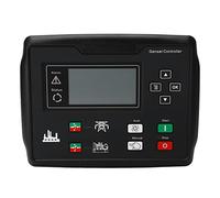 FTVOGUE Panneau de Commande de Générateur LCD Contrôleur de Démarrage Automatique de Générateur USB Affichage 132x64 15 à 360V Connexion Simple Démarrage Automatique pour le Travail Quotidien