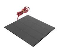FTVOGUE Panneau Solaire 6,5 W 6V, Mini Module Solaire avec Fil de 200 Cm, adapté aux Lumières, aux Lumières du Paysage, au Téléphone Mobile, aux Lampes de Poche, à Divers Jouets,