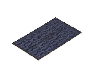 FTVOGUE Panneau Solaire, Chargeur 5 V en Polysilicium pour Batterie au Lithium 3,7 V, Idéal pour les Lampes Solaires de Pelouse et les Appliques Murales