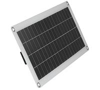 FTVOGUE Panneau Solaire Panneau de Chargeur Solaire en Silicium Polycristallin 20W 18V Sortie USB IP65 Conversion de 23 à 24 pour Cent pour Voiture Bateau Téléphone Maison Utilisation Extérieure