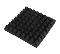 FTVOGUE Panneaux de Mousse Acoustique Pyramide Panneau de Mousse Acoustique en Polyuréthane Paquet de 12 12 X X 2 Po Absorbant le Bruit Réduisant le Bruit pour les Studios d'enregistrement Bureaux à