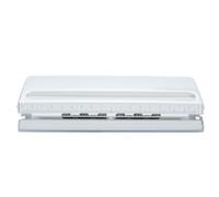 FTVOGUE Perforatrice à Papier 6 Trous, Perforatrice Réglable en Alliage avec Base Antidérapante pour A3 A4 A5 B3 B4 B5, capacité de 6 Feuilles, Manuelle pour Fournitures Scolaires et de Bureau