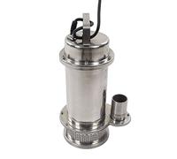 FTVOGUE Petite Pompe à Eau de Mer électrique Domestique en Acier Inoxydable 304, Résistante à la Corrosion, Pompe Submersible en Acier Inoxydable 750W