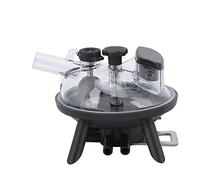 FTVOGUE Pièces de Griffe de Traite de Vache 240cc avec Valve de Fermeture | PC, capacité 240 Cc, Hauteur 13 Cm, pour Machine Laitière Standard, Comprend une Boucle de Suspension