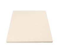 FTVOGUE Pierre à Pizza Rectangulaire, Pierre de Cuisson en Cordiérite de 12 X 15 Pouces pour Four et Grill avec Répartition Uniforme de la Chaleur, Structure Poreuse pour une Croûte