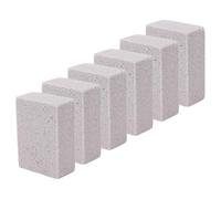 FTVOGUE Pierre Ponce de Piscine, Bloc de Nettoyage en PVC, élimine Les Taches Tenaces, Idéal pour la Cuvette des Toilettes et la Baignoire, 6 Pièces 10x7x4cm (M)