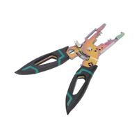 FTVOGUE Pince à Dénuder les Fils électriques et Outil de Dénudage avec Construction en Acier au Carbone pour électriciens CVC Réparation Automobile Utilisation Industrielle