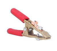 FTVOGUE Pince de Fil de Terre 260 A, Pince de Mise à la Terre en Laiton pour le Soudage, de Soudage à l'arc électrique à l'argon d'ouverture de 40 Mm pour les Chantiers Navals, les Structures en