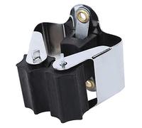 FTVOGUE Pince de Rangement, Support de Localisation en Métal et Résine, Clips à Outils, Paquet de 5 avec 10 Embouts en Plastique et 10 Vis, pour Support de Balai, de Câble de Vélo, de Billard