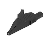 FTVOGUE Pince électrique, Matériau en Laiton, capacité de Courant 32A, pour le Chargement de Batterie de Voiture et de Camion (BLACK)
