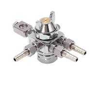 FTVOGUE Pistolet Pulvérisateur Automatique, Pulvérisation d' en Acier Inoxydable avec Motifs Réglables, Parfait pour l'industrie du Plastique, Distance de Pulvérisation de 200 à 300 Mm pour Une