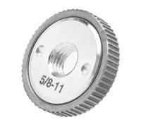 FTVOGUE Plaque de Pression pour Meuleuse D'angle, 50 Mm 5/8 11 Filetage, écrou de Verrouillage à Dégagement Rapide avec Base Texturée pour Disques de Coupe, Meules de Polissage