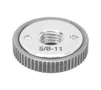 FTVOGUE Plaque de Pression pour Meuleuse d'angle, écrou de Verrouillage de 50 Mm, Base Texturée pour Disques de Meulage et Meules à Filetage 5/8-11, Idéale pour les Travaux Lourds