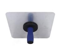 FTVOGUE Plâtrage en Aluminium Outil de Plâtrage de Plaque D'aluminium de qualité Supérieure avec Poignée en Caoutchouc Confortable pour Cloisons Sèches en Mortier de Ciment