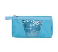 FTVOGUE Pochette à Outils Oxford, Sac de Rangement pour Petites Pièces, Sac de Transport Transparent Résistant aux éclaboussures avec Poignée Intégrée pour Petits (de Rangement pour Outils Bleu,