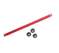 FTVOGUE Poignée de Poussée Universelle pour le Travail du Bois, Alliage d'aluminium, Barre à Onglet avec Coureur Réglable, Idéale pour une Utilisation avec une Scie à Table (FTVO