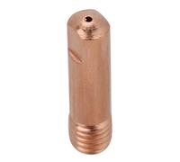 FTVOGUE Pointe de Contact en Cuivre pour Binzel 15AK MIG, Consommables en Cuivre Rouge, 0.8mm 1.0mm, 20 Pièces (1.0)