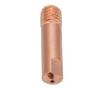 FTVOGUE Pointe de Contact en Cuivre pour Binzel 15AK MIG, Consommables en Cuivre Rouge, 0.8mm 1.0mm, 20 Pièces (0.8)