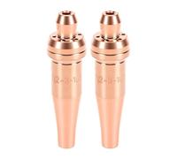 FTVOGUE Pointes de Coupe Acétylène 2-3-101 Adaptées pour Buse de Soudage | Compatible avec les Systèmes de Coupe de Moyenne et Faible intensité, Construction en Cuivre pour le Transfert de Chaleur,