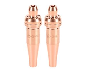 FTVOGUE Pointes de Coupe Acétylène 2-3-101 Adaptées pour Buse de Soudage | Compatible avec les Systèmes de Coupe de Moyenne et Faible intensité, Construction en Cuivre pour le Transfert de Chaleur,