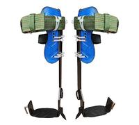 FTVOGUE Pointes d'escalade pour Grimper aux Arbres avec Plaque d'acier | Conception à une Dent en Métal, Facile à Mettre et à Enlever, Sangles élargies avec Boucles à Double Rangée, pour