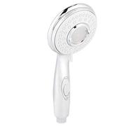 FTVOGUE Pommeau de Douche à Main 3 Modes de Pulvérisation, Pomme de Douche à Pluie Haute Pression avec économie D'eau en Acier ABS 304 pour Salle de Bain Domestique (avec interrupteur)