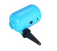 FTVOGUE Pompe à Air électrique USB Gonfleur Portable DC 5 V PVC avec 4 Buses Compact 10,5 X 7 Cm pour Ballons Camping Matelas Pneumatique et Pataugeoire Bleu