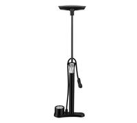 FTVOGUE Pompe à Pneu de Vélo avec Manomètre et Valves Schrader (Black)