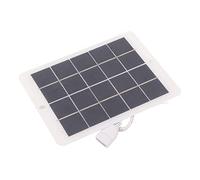 FTVOGUE Pompe de Fontaine Solaire 3W 5V avec 6 Têtes de Pulvérisation, pour Bain d'oiseaux, étang, Jardin, Caractéristique d'eau Extérieure