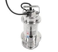 FTVOGUE Pompe Submersible électrique, Pompe à Eau de Mer en Acier Inoxydable 250 W 220 V, à Eau Immergée pour la Mariculture, l'industrie Minière, l'industrie Alimentaire, 'irrigation des Terres